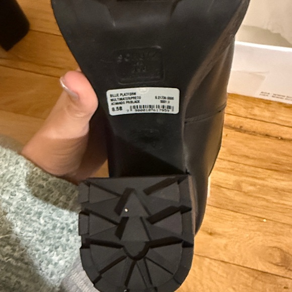 NEW IN BOX NIB NWT SCHUTZ LEATHET PLATFORM BOOTS - Picture 10 of 10